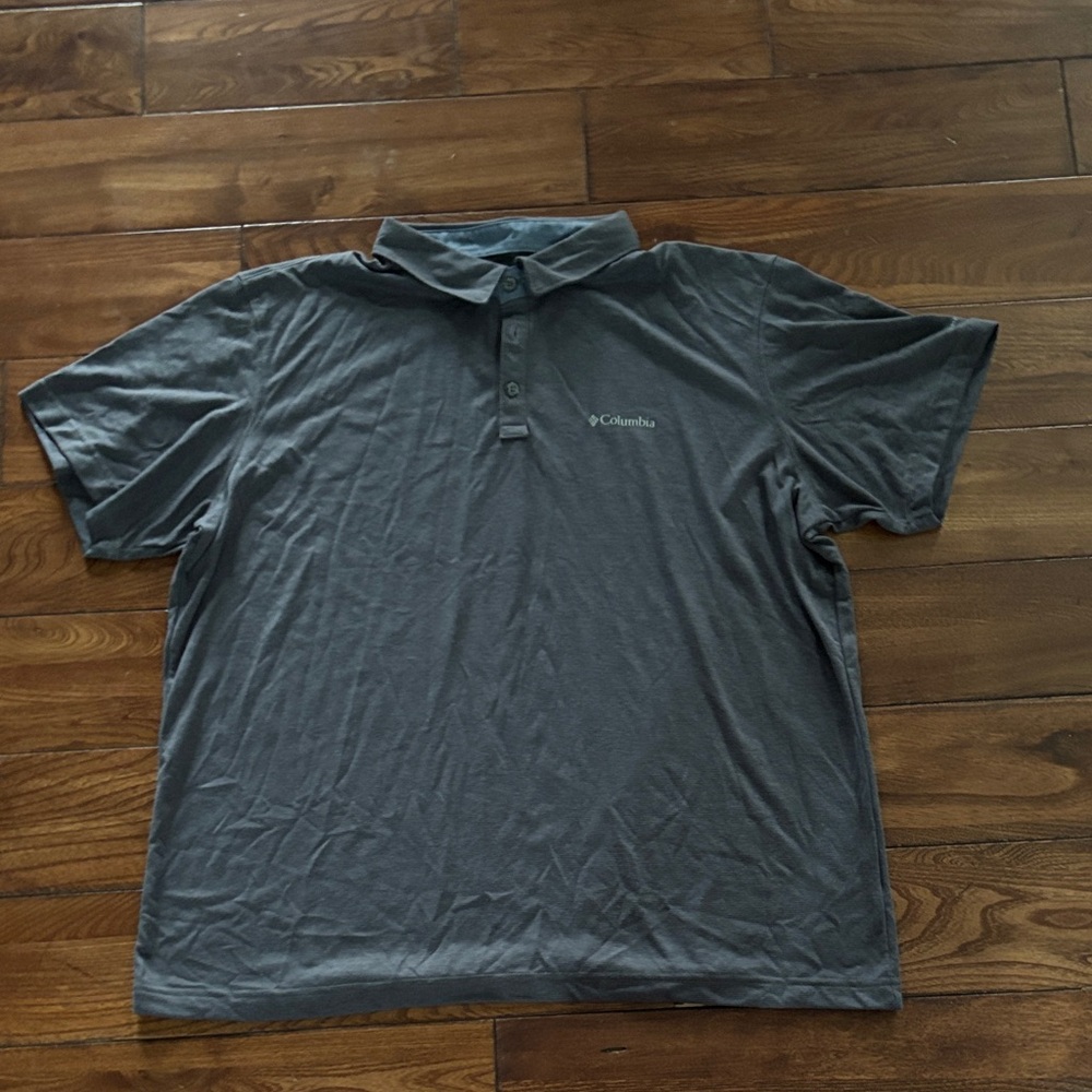 Columbia Men's Charcoal Polo Shirt